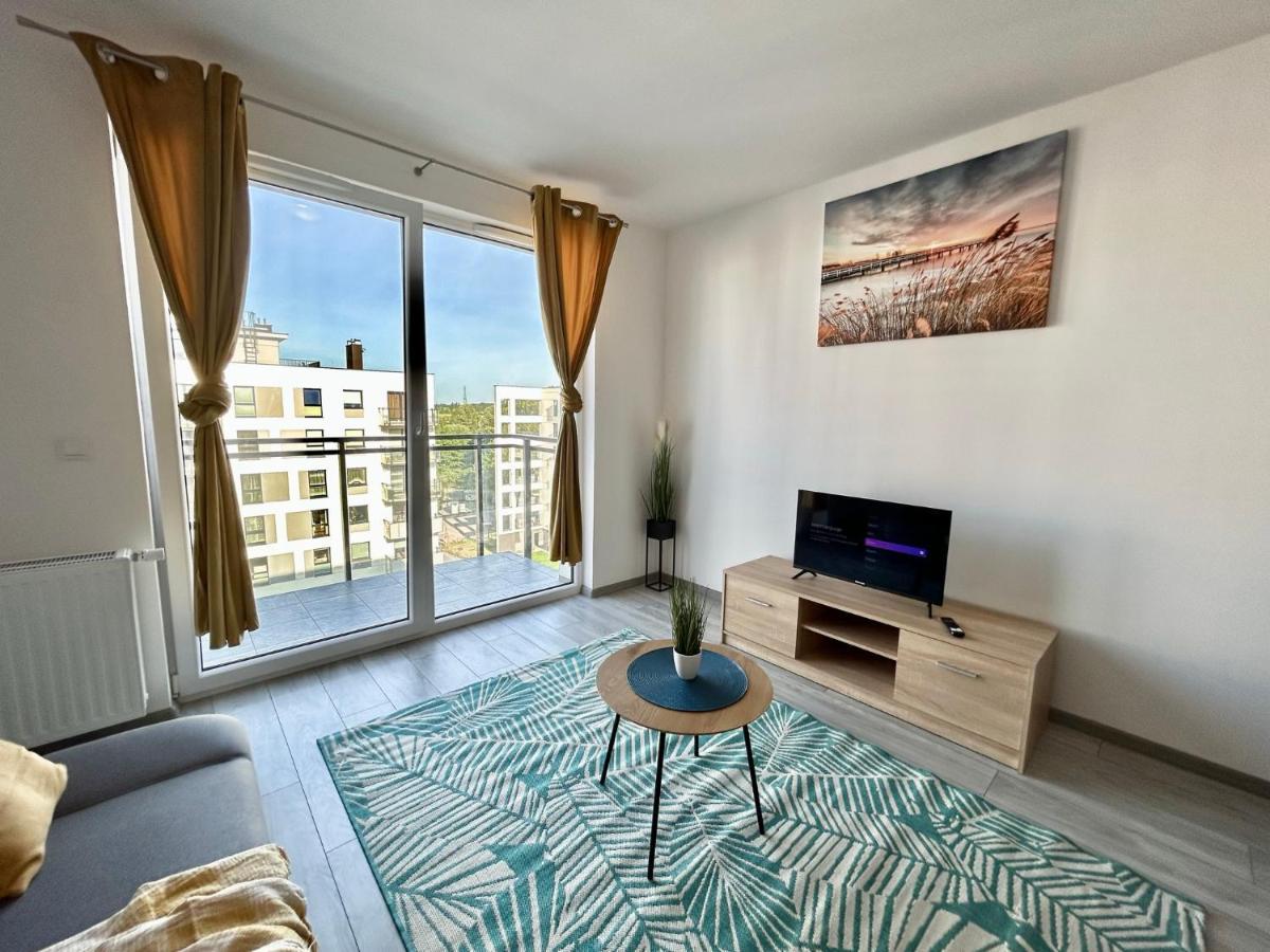 Gdansk Seaside - Osiedle Latarnikow Letnica 1 Appartement Buitenkant foto