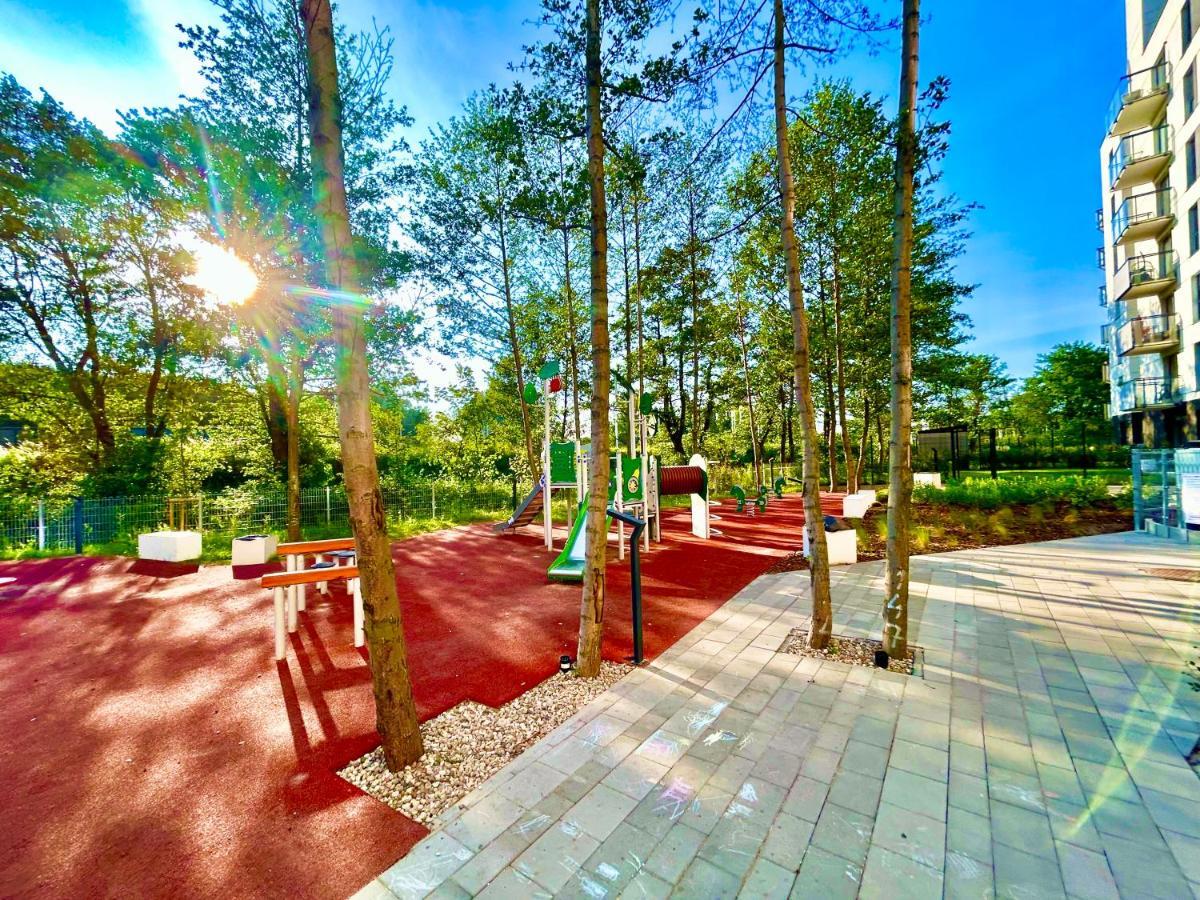 Gdansk Seaside - Osiedle Latarnikow Letnica 1 Appartement Buitenkant foto